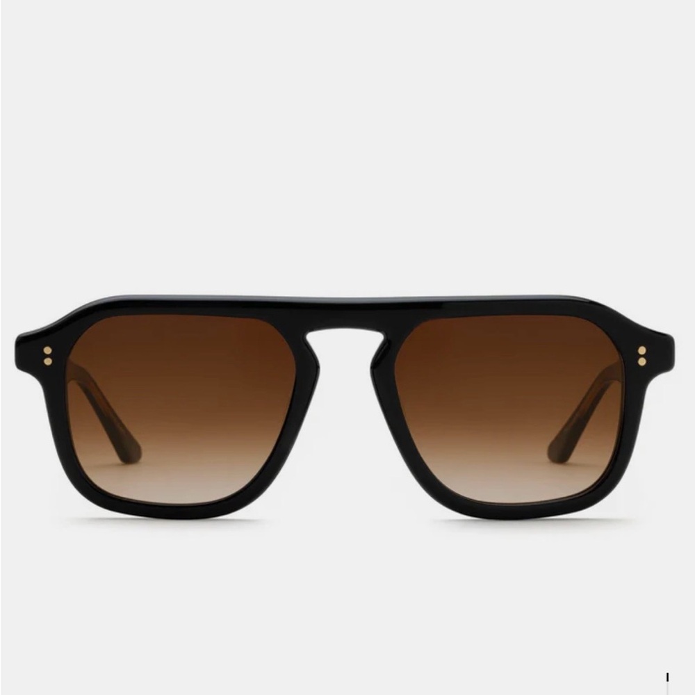 KREWE Black and Brown Sunglasses